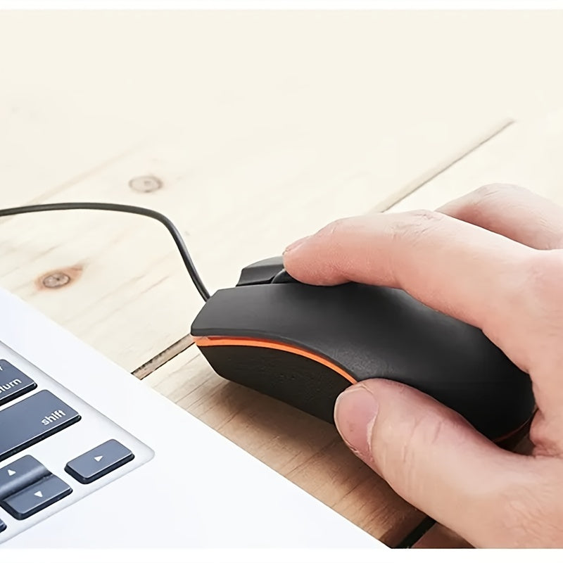 USB Wired Game Mouse Mice for PC Laptop Computer Small Mouse