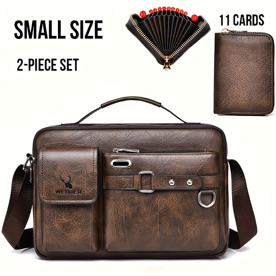 Bolso de hombro para hombre, bandolera, bandolera de negocios, bandolera, bolso de mano, bolso informal para hombre