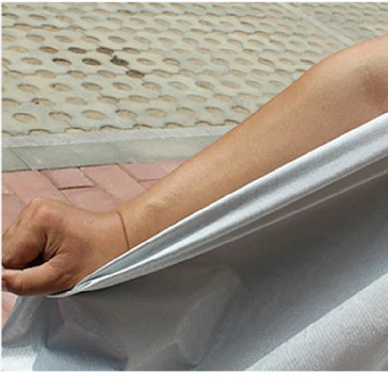 SEAMETAL Funda protectora completa para coche, para interior y exterior, parasol, a prueba de polvo, anti-UV, universal, para sedán y SUV.