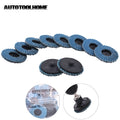 50mm 2" 3" Flap Disc Sanding Disc for Rolor Roll Lock 40 60 80 120 Grit Polishing Pad Metal Iron Rust Removal Grinding Wheel