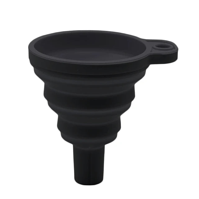 Foldable Funnel Silicone Collapsible Portable Funnels for Fuel Hopper Beer Oil Kitchen Accessories Tools Free Shipping Items