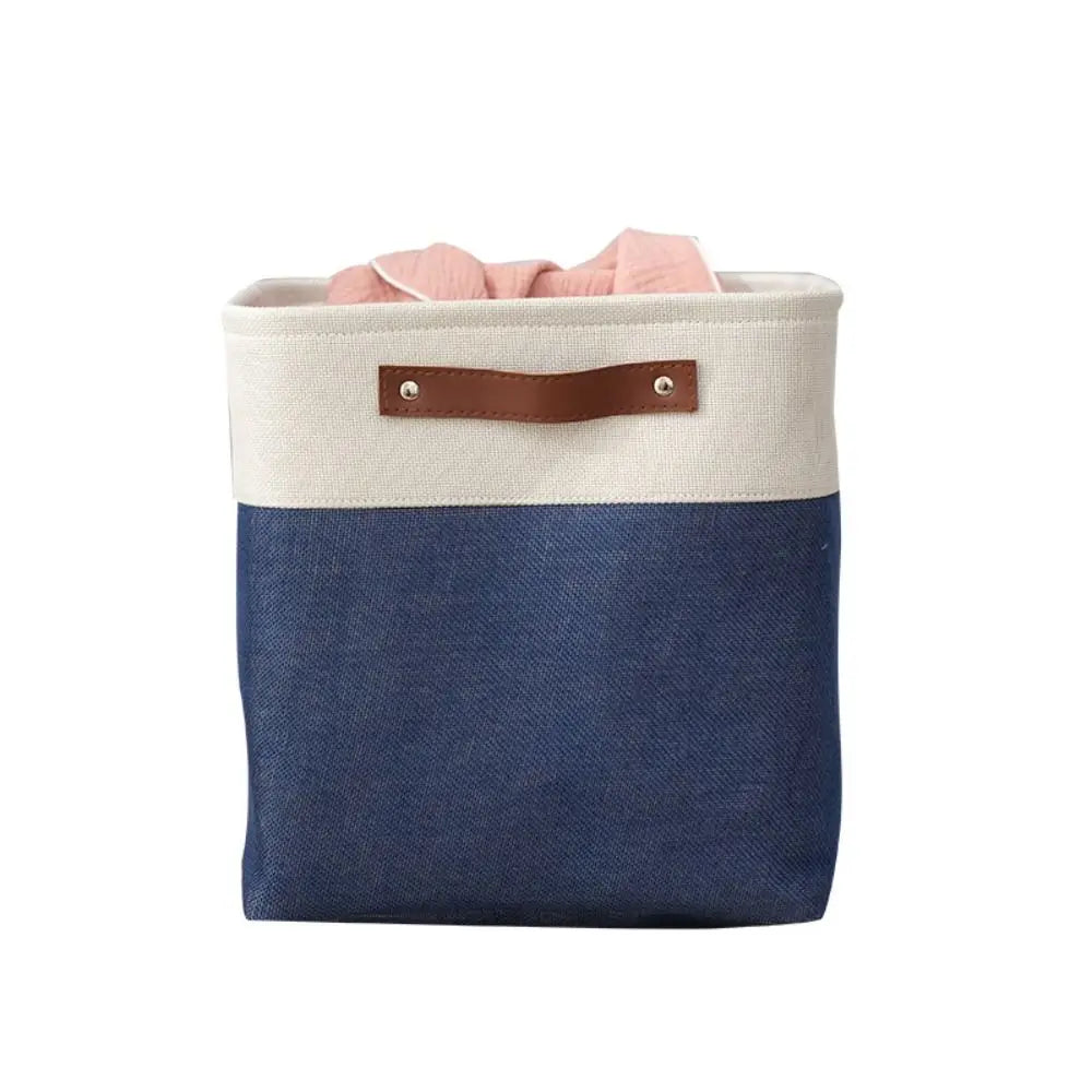 Large Capacity Laundry Basket Dirty Clothes Basket Fabric Laundry Basket Folding Storage Basket Household Storage Box Portable