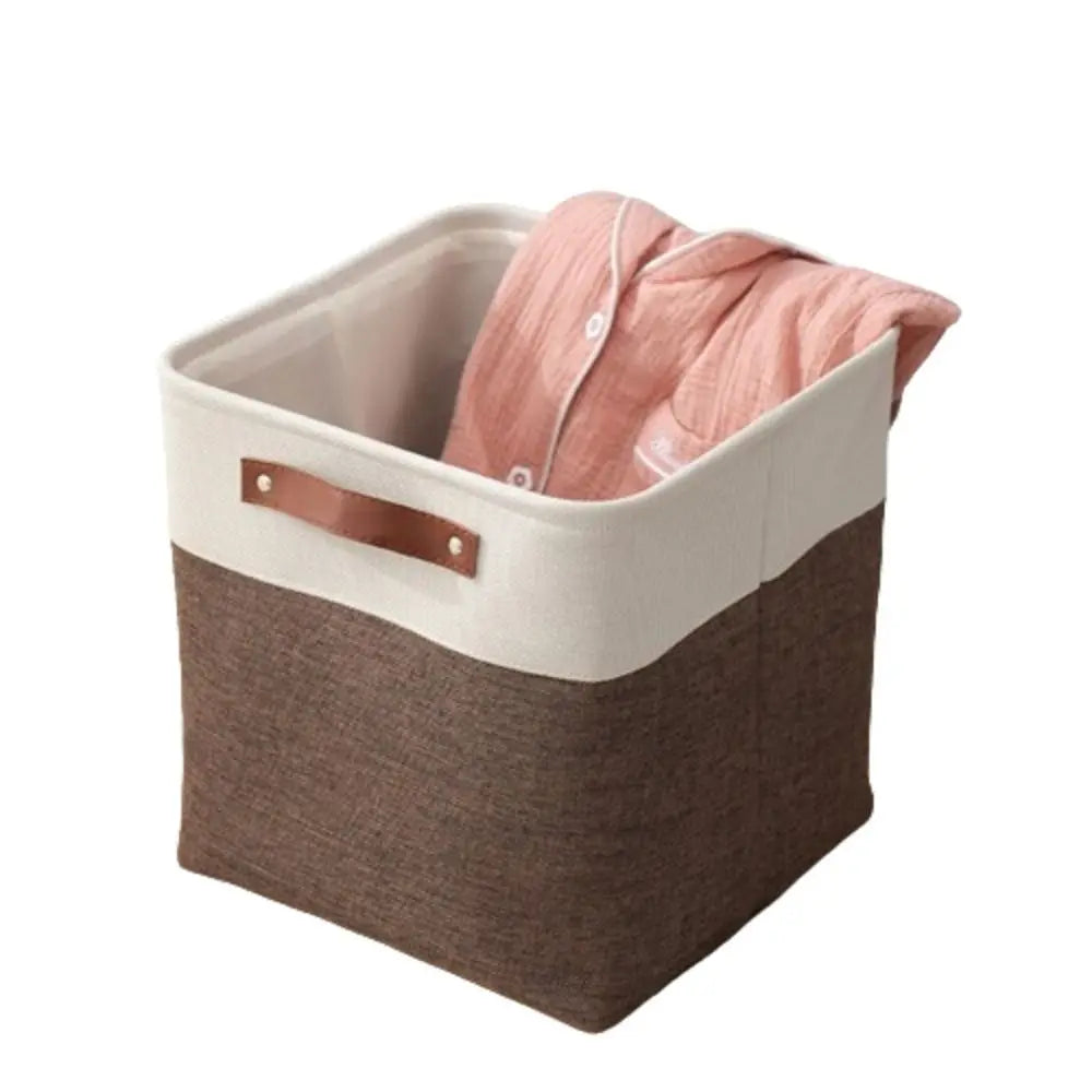 Large Capacity Laundry Basket Dirty Clothes Basket Fabric Laundry Basket Folding Storage Basket Household Storage Box Portable