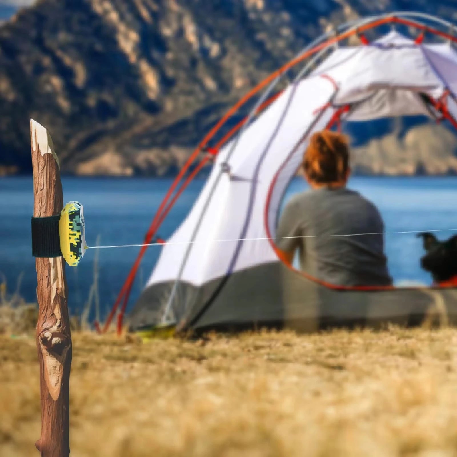 Camping Travel Alarm, Wire Trigger Alarm Device,Portable Trigger Wire Alarms Camping Trigger Wire Alarm Device | Security Alert