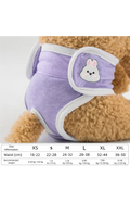 opa interior para mascotas Toalla de la tía Teddy Pantalones de higiene menstrual Pañales antiacoso para cachorros Pañales mojados Pañales fisiológicos para la madre perra