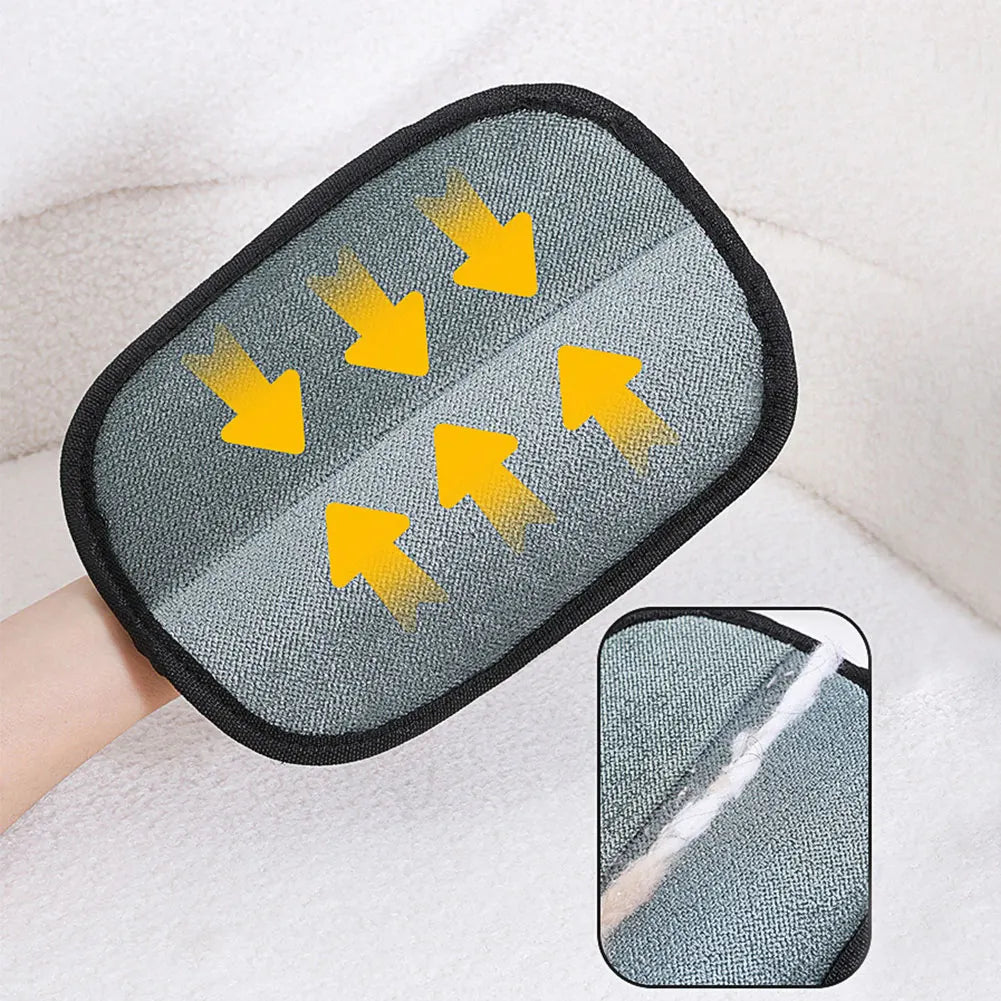 1-10PCS Herramienta para quitar el pelo de mascotas, guantes reutilizables para el cuidado de mascotas, guantes antiestáticos para perros y gatos, pelo largo/corto, para alfombras y ropa.