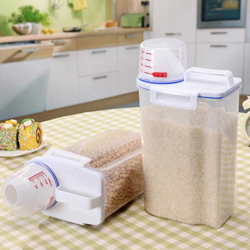 Contenedor de almacenamiento de alimentos para mascotas premium con sello hermético, duradero, de gran capacidad, fácil de limpiar y diseño elegante para perros y gatos.