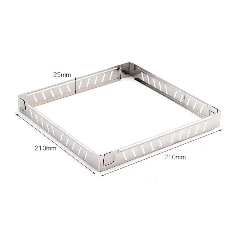 1PC Foldable Wind Shield Stainless Steel Burner Screen Outdoor Camping Gas Stove Wind Screen