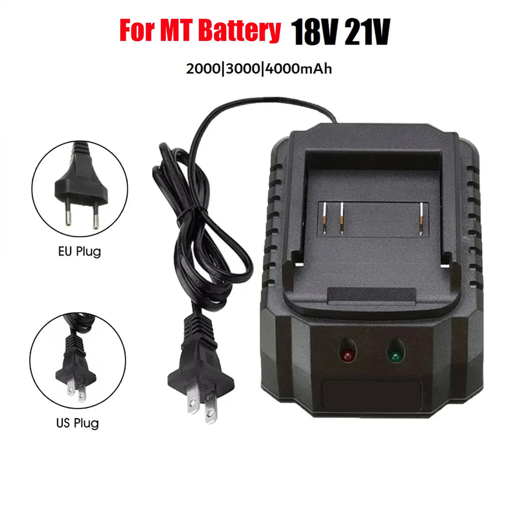 Cargador de batería modelo MT 18V 21V Taladro eléctrico Llave eléctrica Amoladora angular Cargador Cargador de batería de herramienta eléctrica