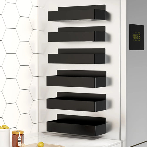 2pcs Magnetic Storage Rack Refrigerator/Washing Machine/Microwave Side Storage Rack Cabinet Strong Load-Bearing, Utility Racks
