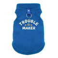 TROUBLE MAKER Ropa de alta calidad para perros, abrigo de invierno, chaqueta, chaleco, ropa cálida y acogedora para perros pequeños y medianos.