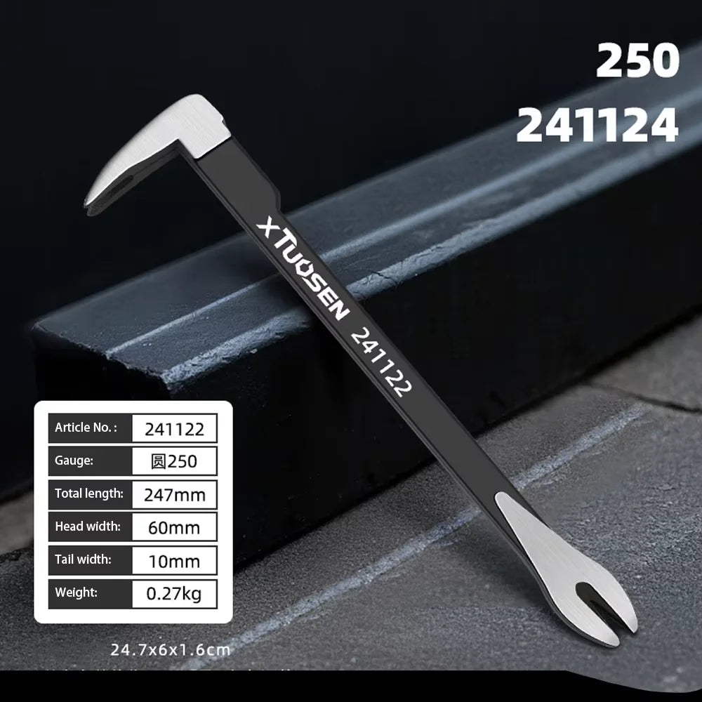 Nail Puller Cats Paw Nail Remover Multifunctional Crowbar Tool Steel Nail Extractor for Home Woodworking Tools 2025 New