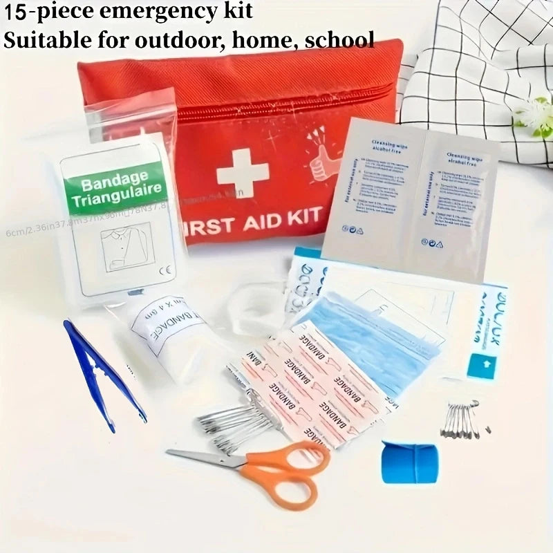 66/200/210pcs first aid kit, medical emergency kit, emergency survival hiking kit, home first aid camping kit