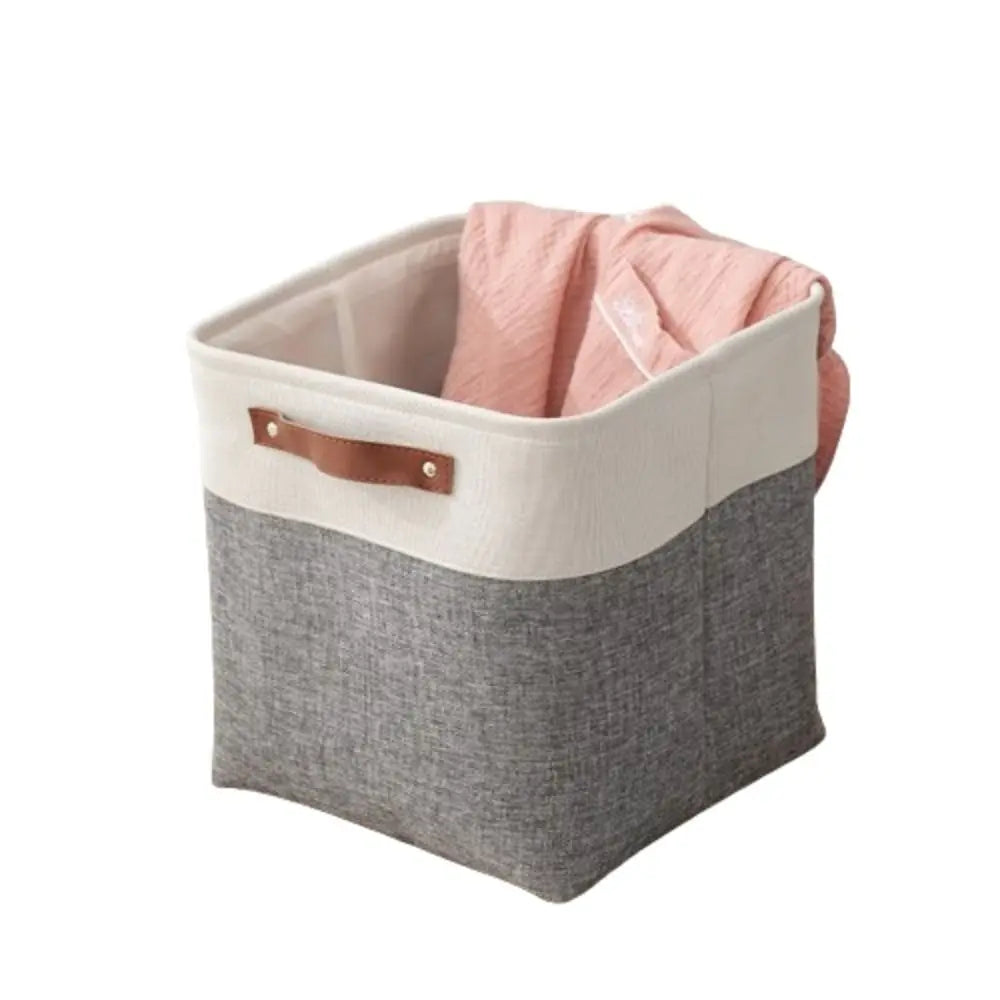 Large Capacity Laundry Basket Dirty Clothes Basket Fabric Laundry Basket Folding Storage Basket Household Storage Box Portable