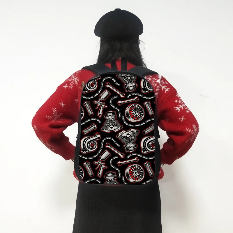 Mochilas estilo JDM ligeras y comodas , tela duradera y con buen almacenamiento