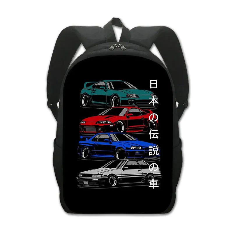 Mochilas estilo JDM ligeras y comodas , tela duradera y con buen almacenamiento