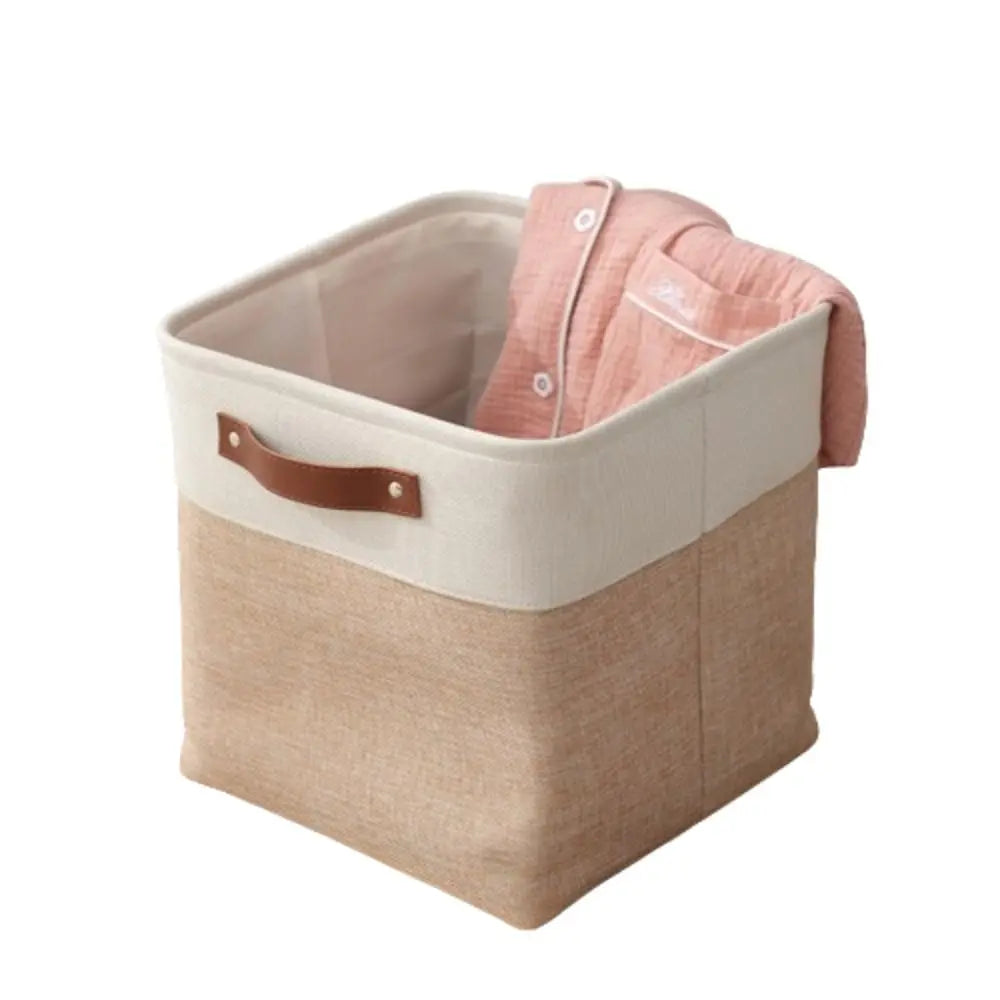 Large Capacity Laundry Basket Dirty Clothes Basket Fabric Laundry Basket Folding Storage Basket Household Storage Box Portable