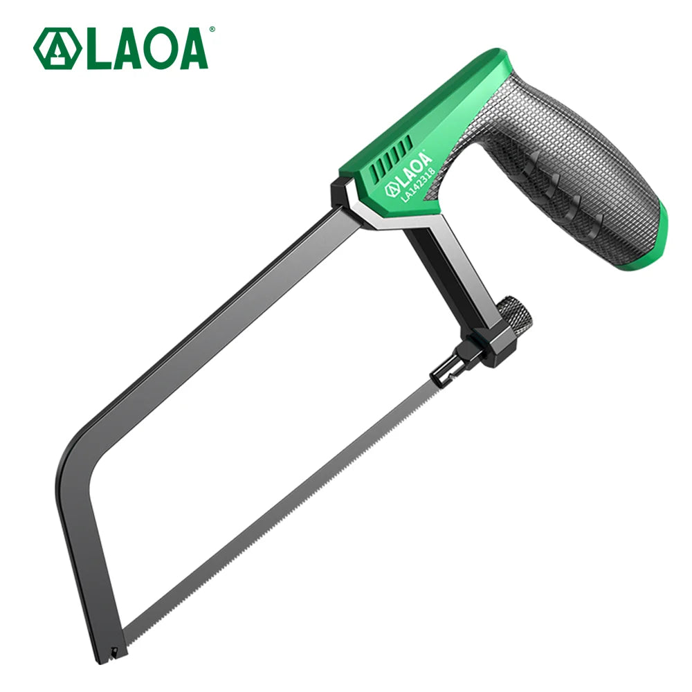 LAOA Mini Hacksaw Stand Small Woodworking Saw Small Saw Bow Metal PVC Wood Cutting Multifunctional small hand saw