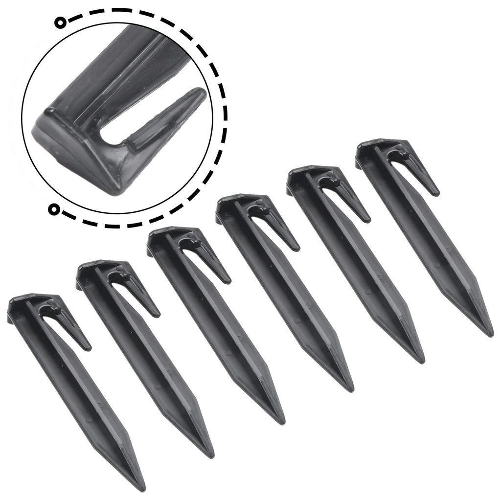 100pcs Lawn Mower Peg Boundary Nail Ground Spikes Fixing Pins For Securely Anchoring Robot Mower Lawn Mower Accessories