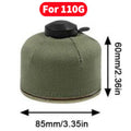Camping Gas Tank Case 3 Sizes Gas Canister Protective Cover Fuel Cylinder Storage Bags Air Bottle Wrap Sleeve Protector