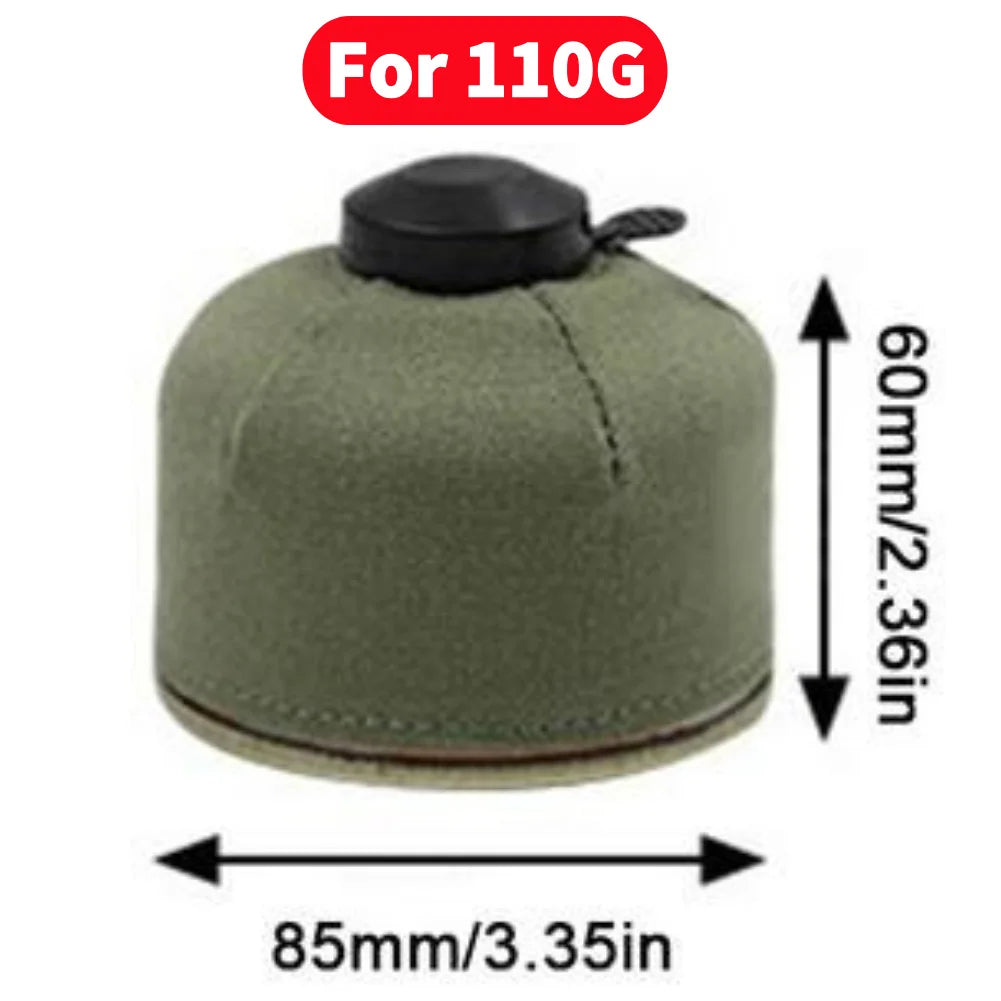 Camping Gas Tank Case 3 Sizes Gas Canister Protective Cover Fuel Cylinder Storage Bags Air Bottle Wrap Sleeve Protector