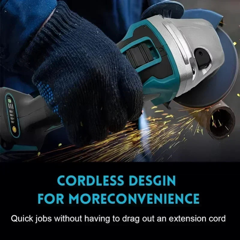 Makita DGA404 100mm Angle Grinder Lithium Battery Brushless Polishing  Machine 4 Gear Industrial Cutting Power Tools 18V 20V