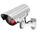 Dummy Security Camera Outdoor Fake CCTV Surveillance Bullet Camera System LED for Property Business Home Security Outdoor/Indoor