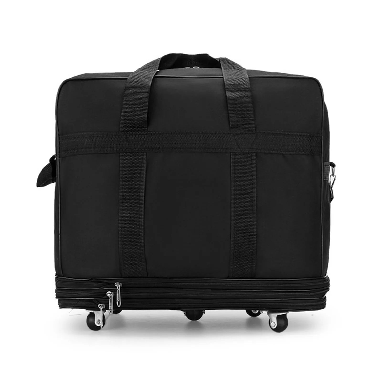 Bolsa de equipaje de viaje, maleta expandible, maleta plegable, bolsa de equipaje de viaje con ruedas para hombres y mujeres