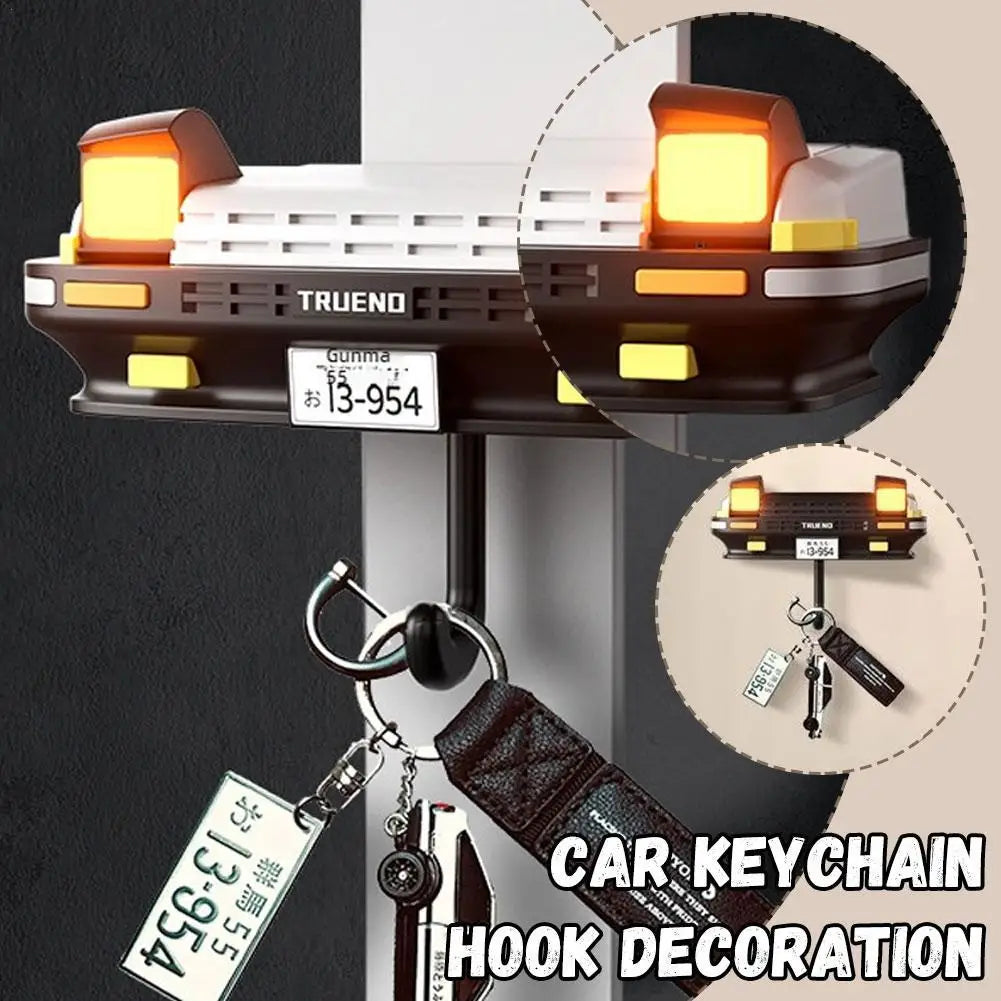 AE86 Llavero decorativo para faros de coche, creativo, para personas mayores, para colgar en la pared, para el hogar, decoración de pared de habitación, regalo para entusiastas.