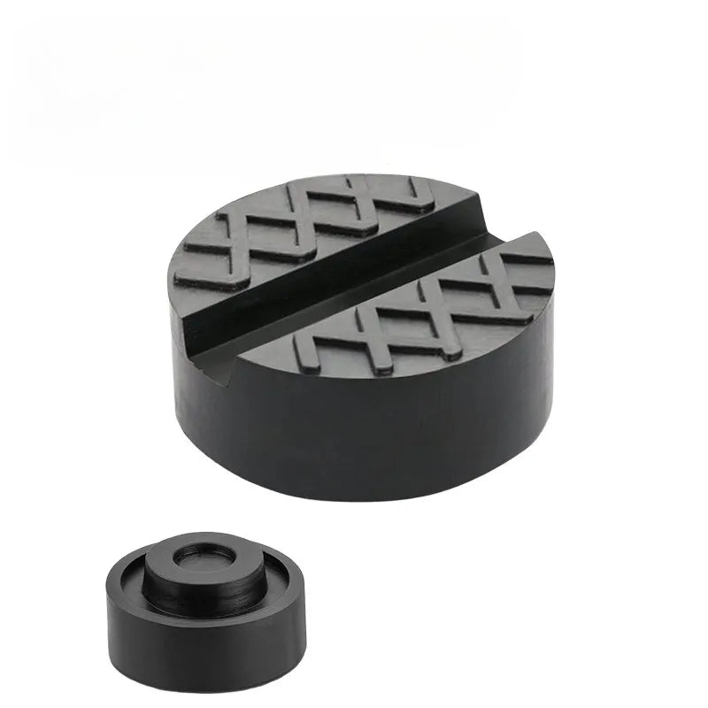Almohadilla de goma para gato hidráulico de coche, protector de marco universal, plataforma elevada antideslizante, bloque de soporte para gato, herramientas de desmontaje de coche