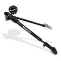 BUCKLOS 400PSI Bicycle Shock Pump MTB Road Bike Aluminum Alloy One-click Deflate Function Air Pump For Air Fork/Tire/Shock Pump