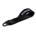 Runsco Performance Correa de remolque Gancho de acero Resistencia Cuerdas de gancho de remolque de nailon Correa de remolque de automóvil
