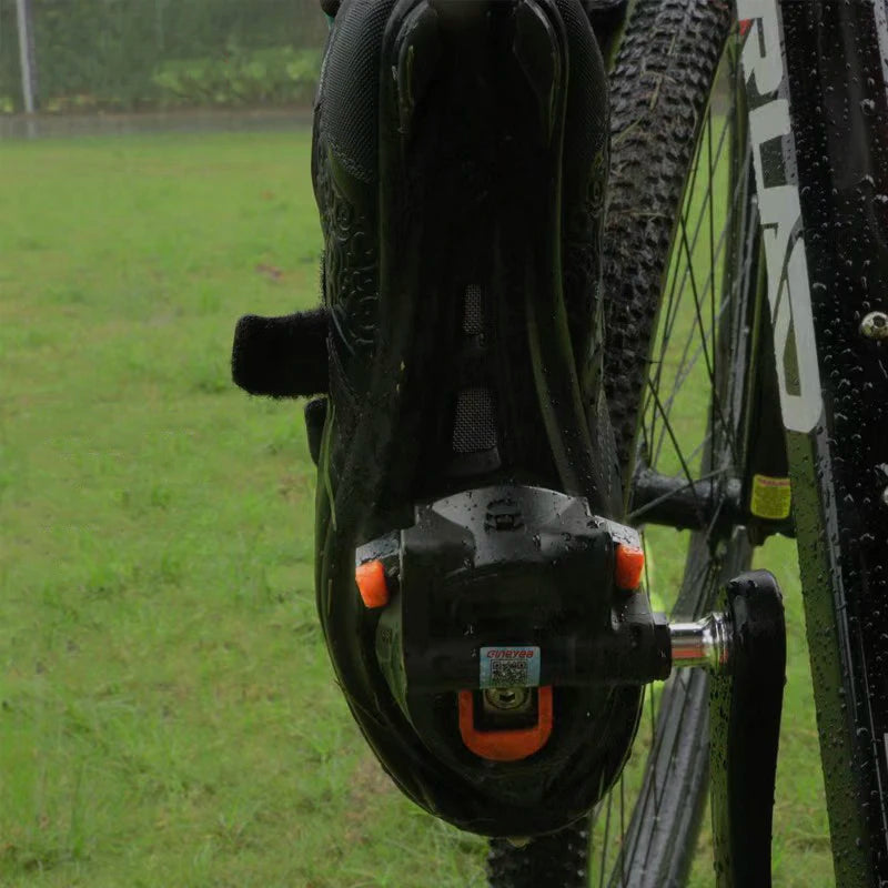 Gineyea Road Bike Clip Pedals, Clipless Road Cycling Pedals with Cleat Compatible with SPD-SL