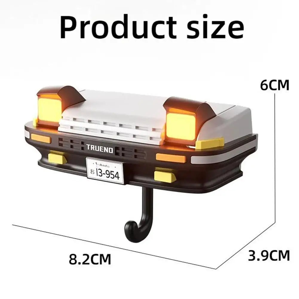 AE86 Llavero decorativo para faros de coche, creativo, para personas mayores, para colgar en la pared, para el hogar, decoración de pared de habitación, regalo para entusiastas.