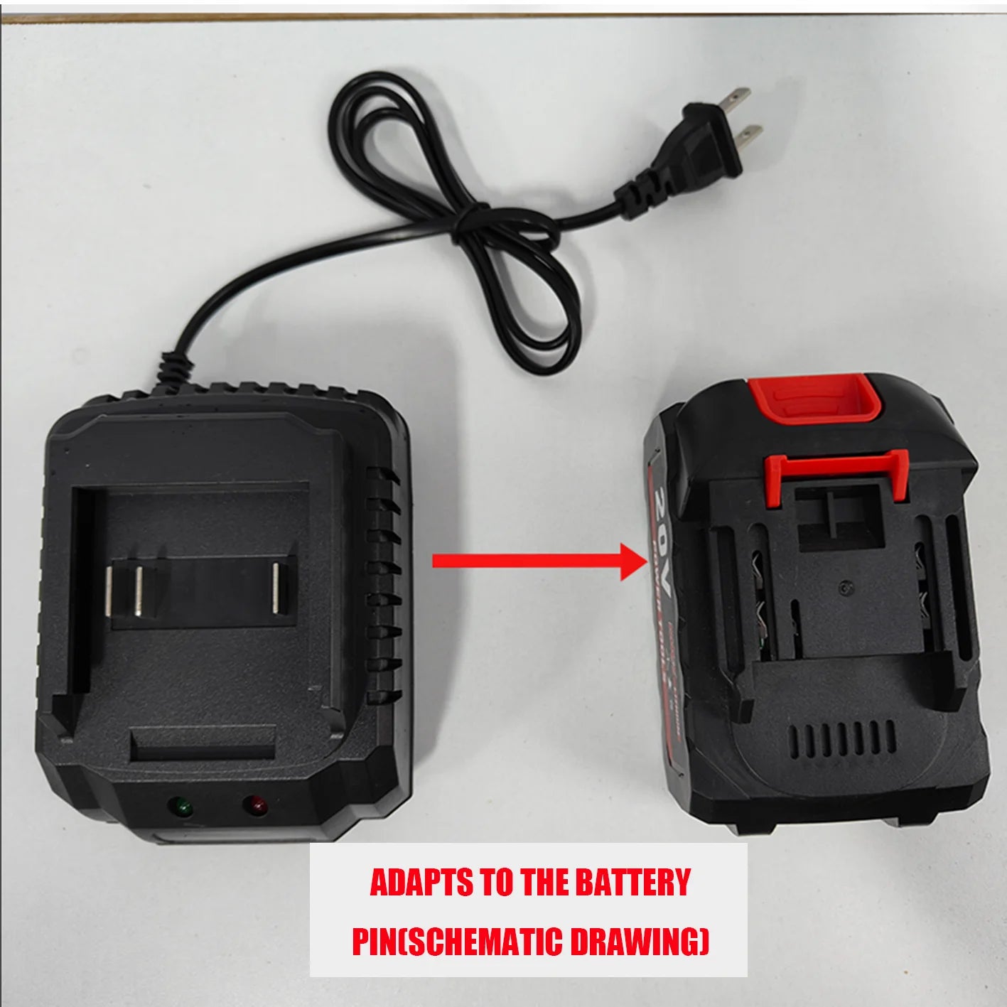 Cargador de batería modelo MT 18V 21V Taladro eléctrico Llave eléctrica Amoladora angular Cargador Cargador de batería de herramienta eléctrica