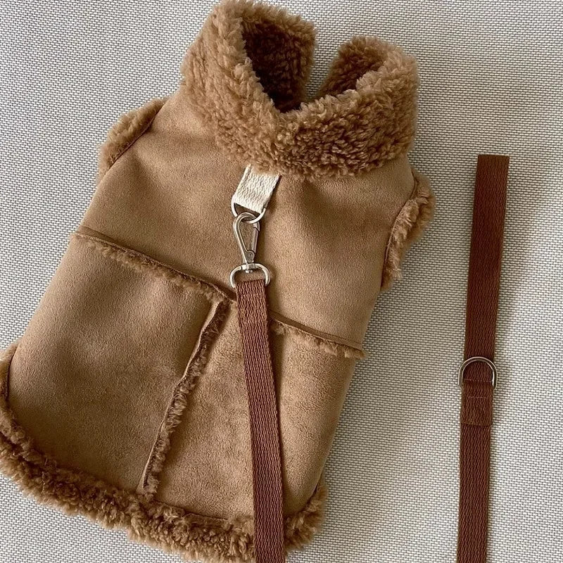 Chalecos clásicos de lana para perros, ropa cálida de invierno para perros pequeños y medianos, chaquetas para cachorros, ropa para Yorkshire Terrier