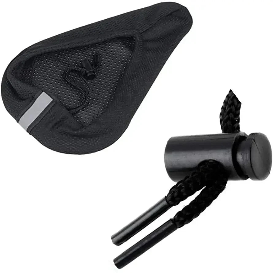1PC Soft 3D Padded Bike Saddle Cover Comfortable Sponge Foam Cushion MTB Cycling Seat Pad Bicycle Accessory