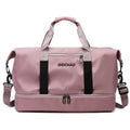 Bolsos de viaje de moda para mujer, bolso deportivo de gran capacidad para hombre, bolso de fin de semana impermeable, bolso de mensajero para mujer, seco y húmedo.