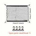 Camping cart guard net, camping cart net bag, small cart guard net, garden cart fixed net, campcart storage net