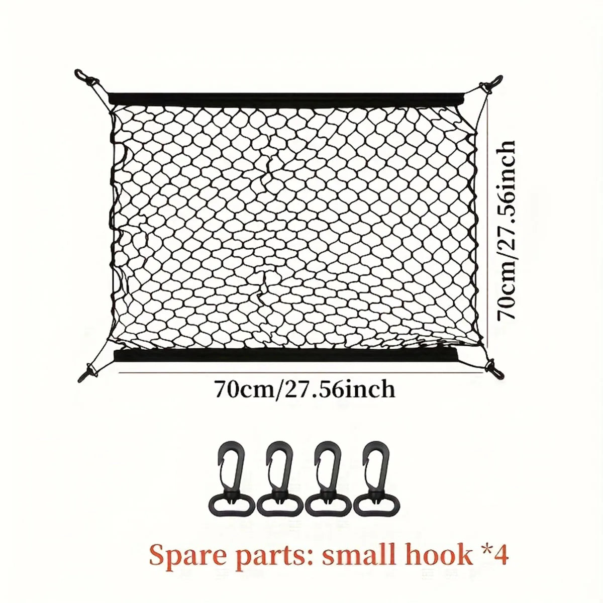 Camping cart guard net, camping cart net bag, small cart guard net, garden cart fixed net, campcart storage net