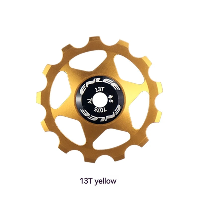 ENLEE 11T 13T Bicycle Jockey Wheels Rear Derailleur Bearing CNC Process Pulley Road Bike Guide Roller For Shimano Bicycle Parts