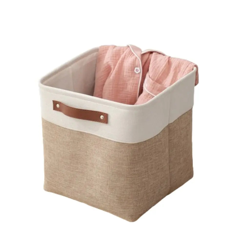 Large Capacity Laundry Basket Dirty Clothes Basket Fabric Laundry Basket Folding Storage Basket Household Storage Box Portable