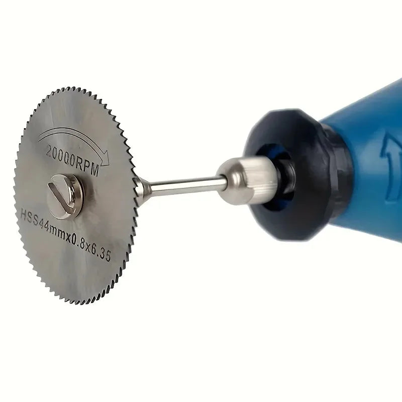 7pcs HSS round Saw Blade Set Carbide Multipurpose Cutting for Metal Hand Drill & Electric Grinder
