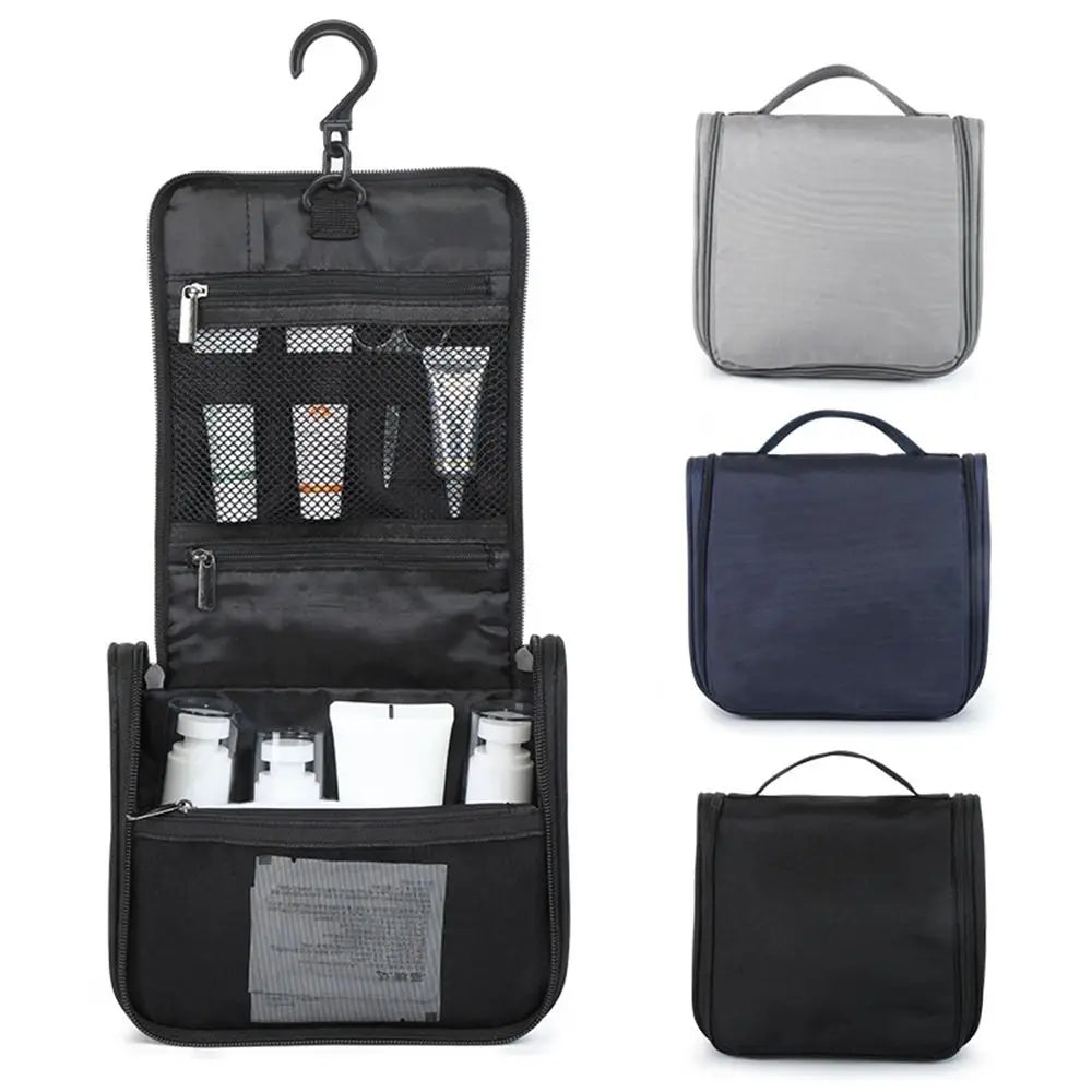 Nylon Mesh Washing Supplies Storage Bag Waterproof Multifunction Makeup Bag Large Capacity Travel Storage Handbag Workout Gear
