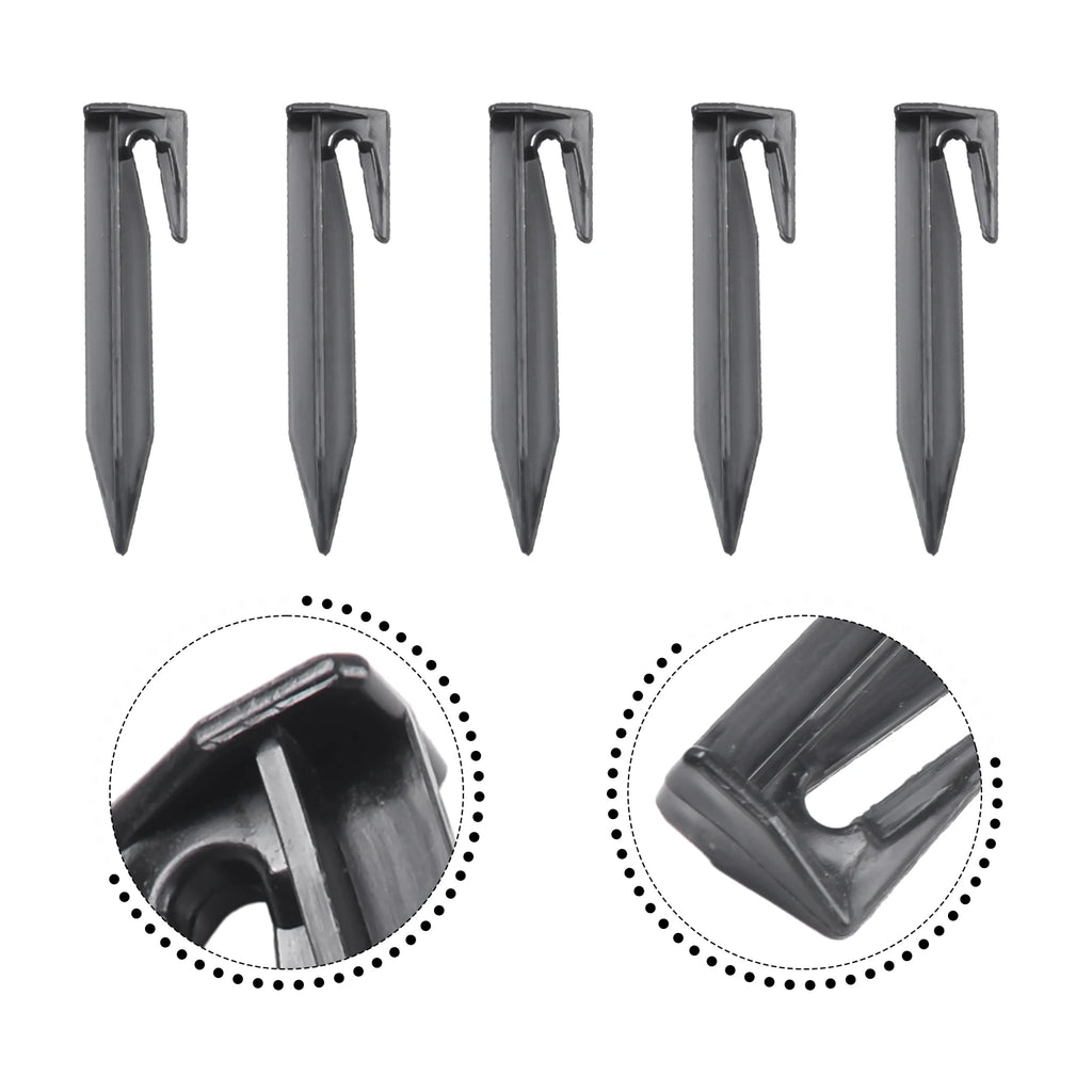 100pcs Lawn Mower Peg Boundary Nail Ground Spikes Fixing Pins For Securely Anchoring Robot Mower Lawn Mower Accessories