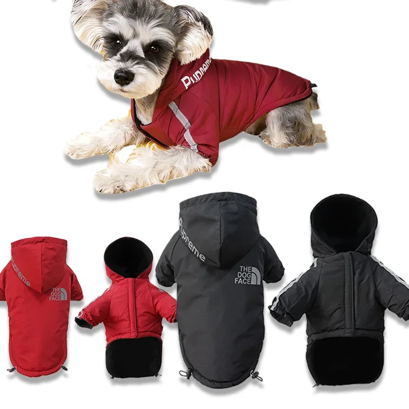 Ropa impermeable para perros, chaqueta intercambiable, abrigo para mascotas para perros pequeños y medianos, chaquetas de forro polar cálidas de invierno para perros, impermeable para cachorros y chihuahuas.