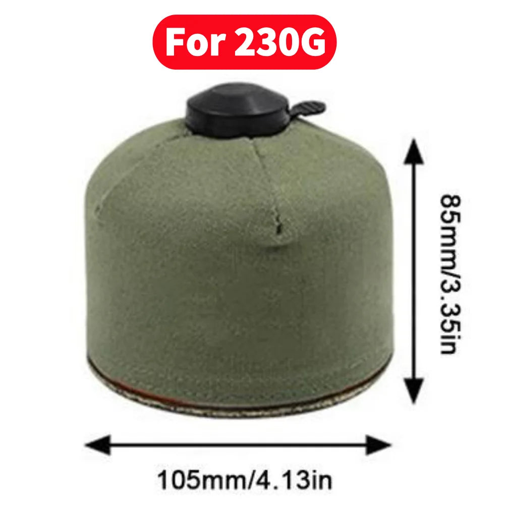 Camping Gas Tank Case 3 Sizes Gas Canister Protective Cover Fuel Cylinder Storage Bags Air Bottle Wrap Sleeve Protector