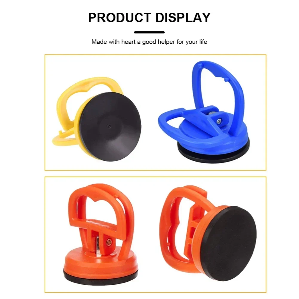 Herramienta de reparación de abolladuras de pintura de coche, 7 colores opcionales, mini extractor de abolladuras, removedor de paneles de carrocería, herramienta de extracción con ventosa automática, 58 mm, 15 kg