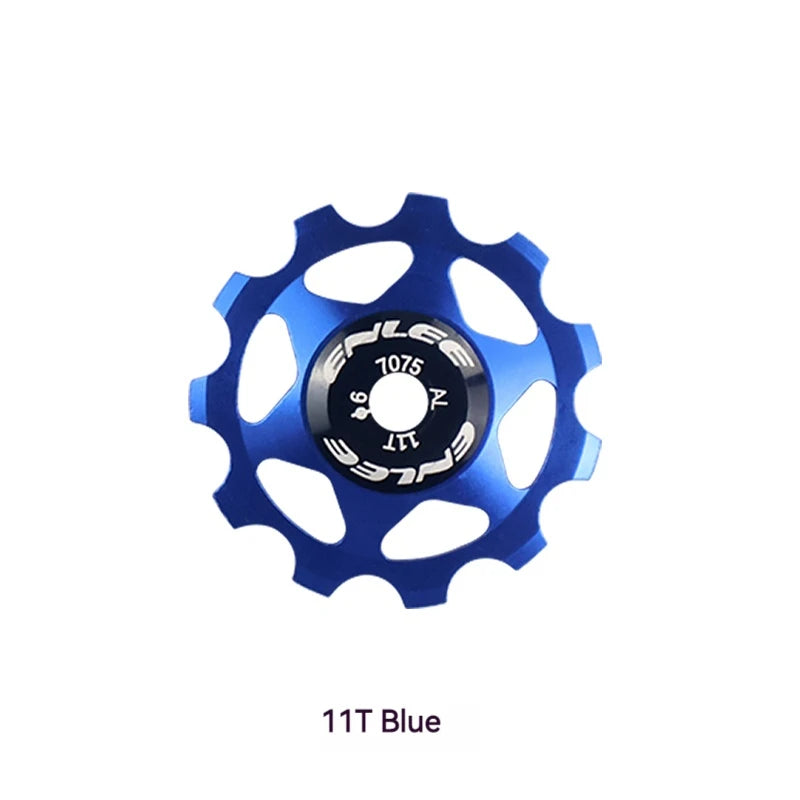 ENLEE 11T 13T Bicycle Jockey Wheels Rear Derailleur Bearing CNC Process Pulley Road Bike Guide Roller For Shimano Bicycle Parts