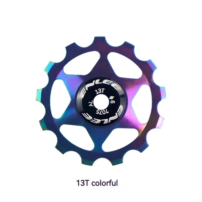 ENLEE 11T 13T Bicycle Jockey Wheels Rear Derailleur Bearing CNC Process Pulley Road Bike Guide Roller For Shimano Bicycle Parts